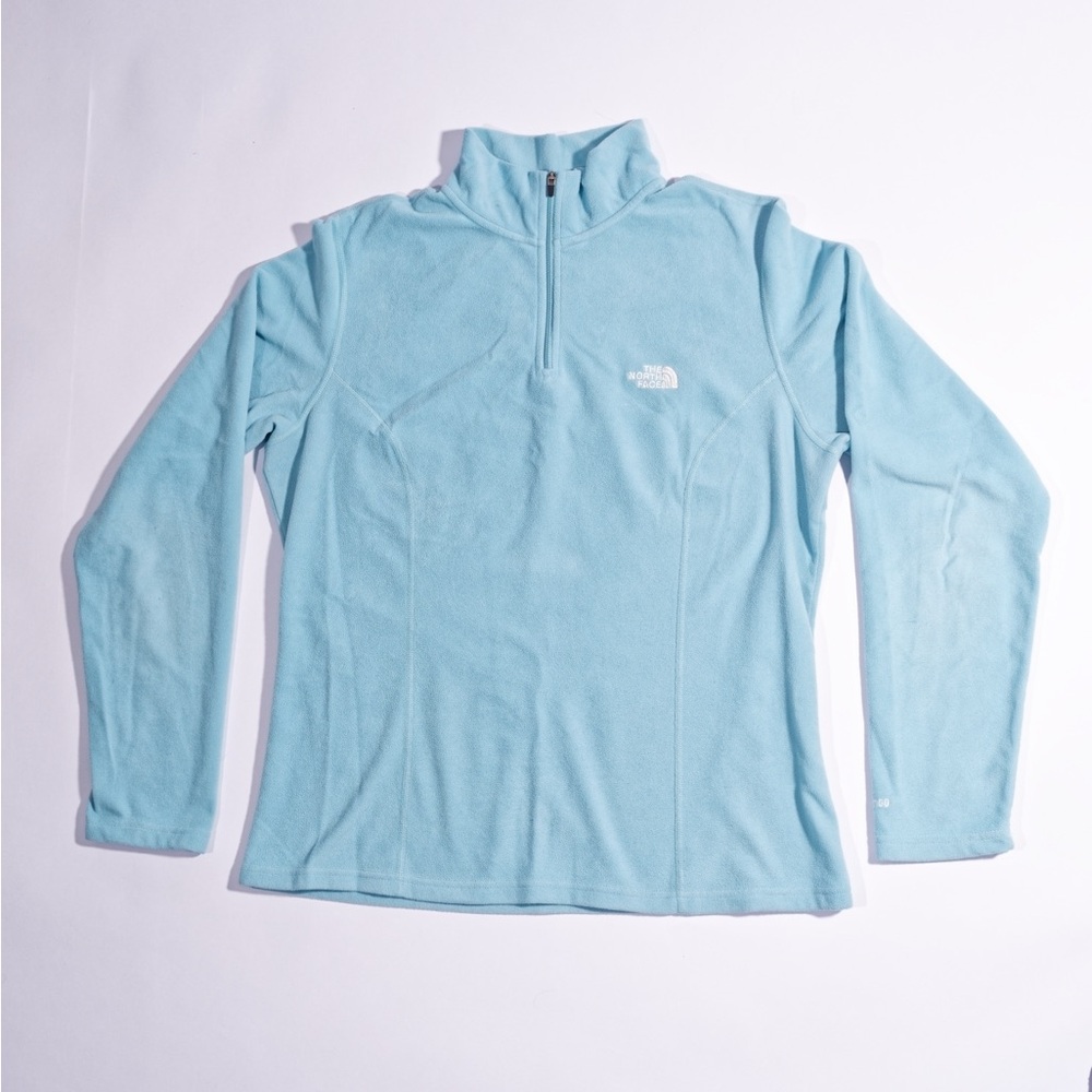 The North Face Women's turquoise Fleece Sweatshirt